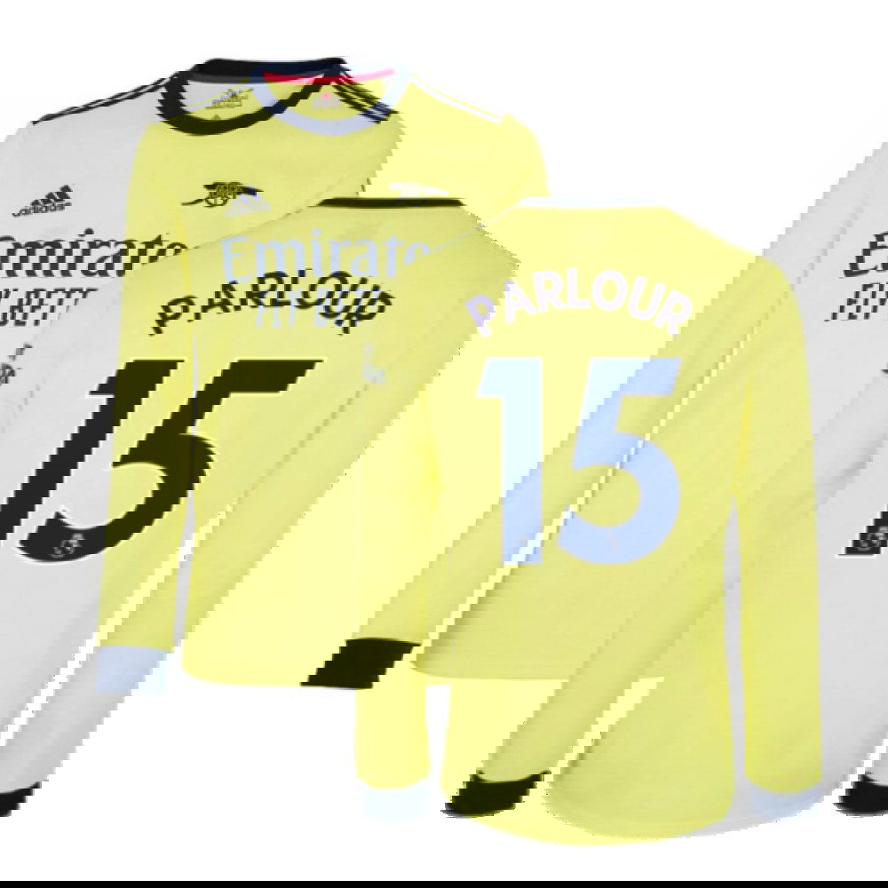 Arsenal 2021-2022 Long Sleeve Away Shirt (PARLOUR 15)