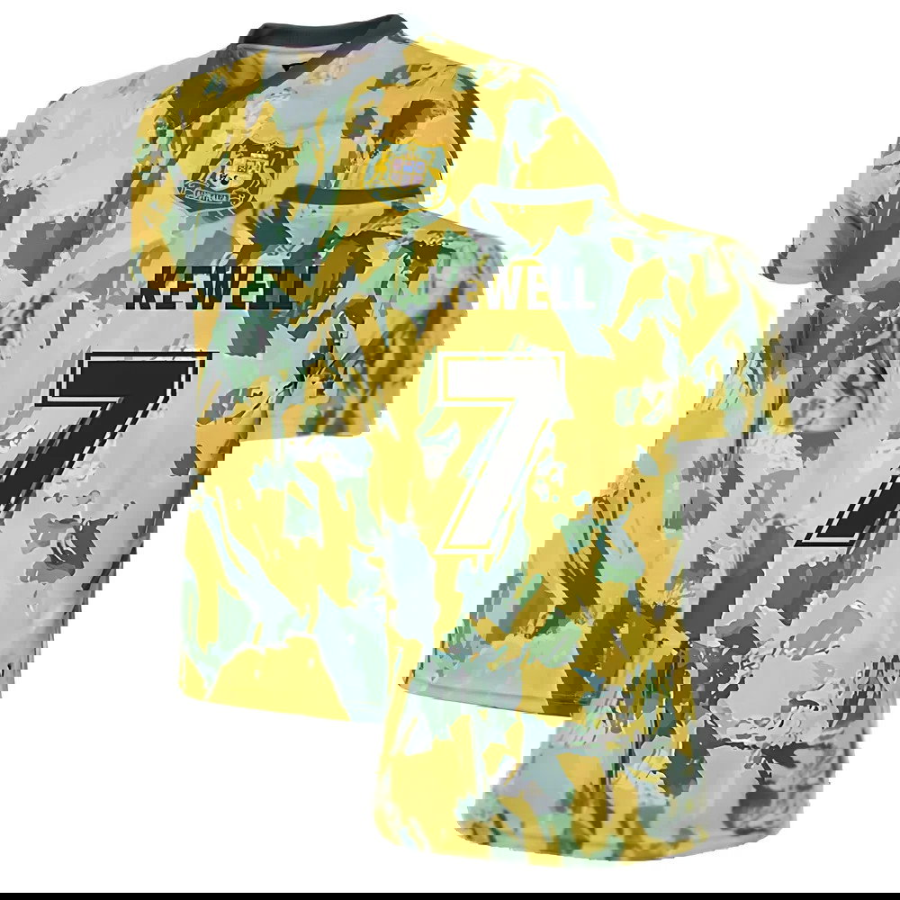 Australia 1990 - 93 Retro Football Shirt (KEWELL 7)