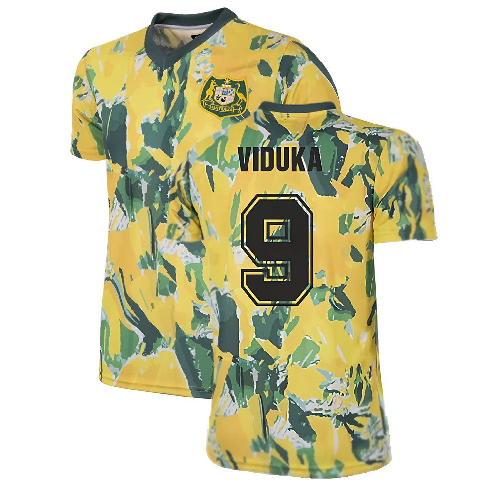 Australia 1990 - 93 Retro Football Shirt (VIDUKA 9)