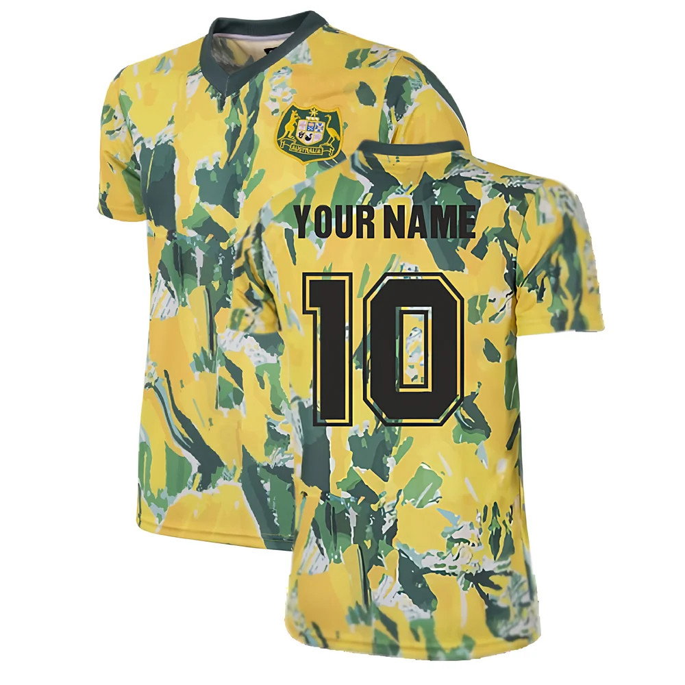 Australia 1990 - 93 Retro Football Shirt (Your Name)