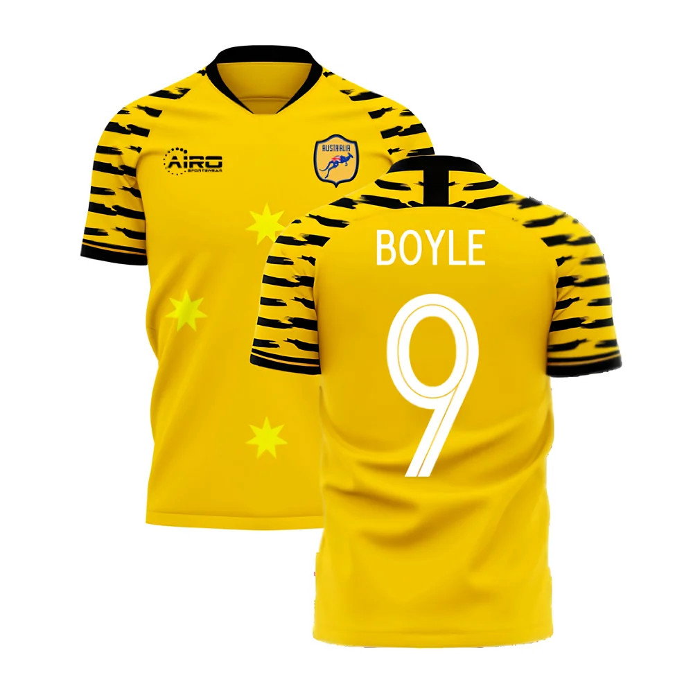 Australia 2025-2026 Home Concept Football Kit (Libero) (BOYLE 9)