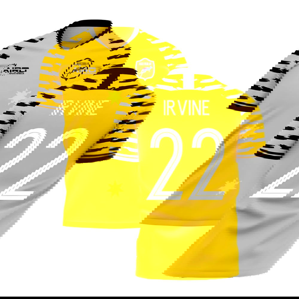 Australia 2025-2026 Home Concept Football Kit (Libero) (IRVINE 22)