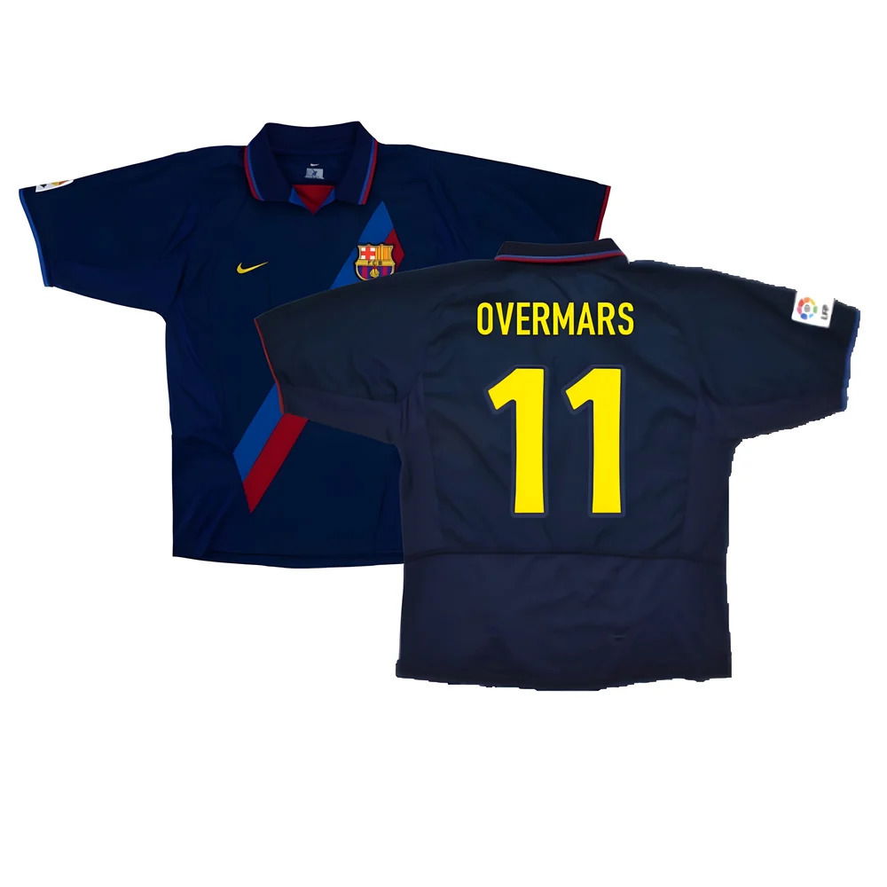 Barcelona 2003-04 Third Shirt ((Very Good) XXL) (Overmars 11)
