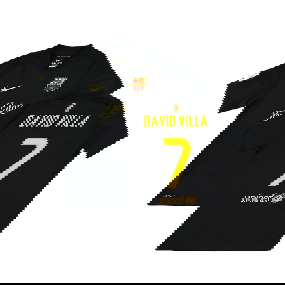 Barcelona 2011-12 Away Shirt (Very Good) (David Villa 7)