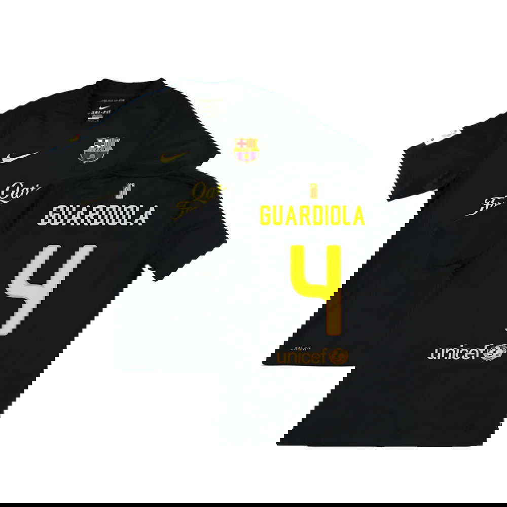 Barcelona 2011-12 Away Shirt (Very Good) (Guardiola 4)