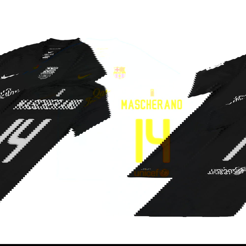 Barcelona 2011-12 Away Shirt (Very Good) (Mascherano 14)