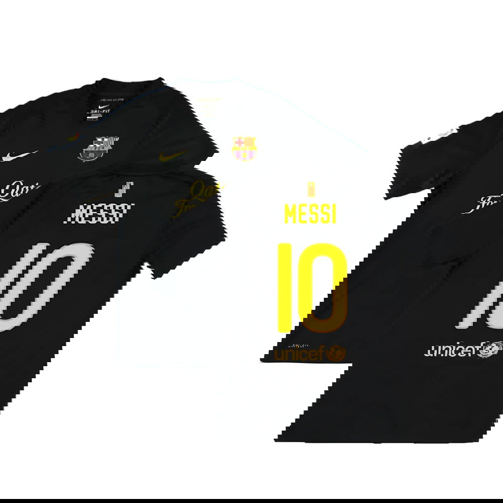 Barcelona 2011-12 Away Shirt (Very Good) (Messi 10)