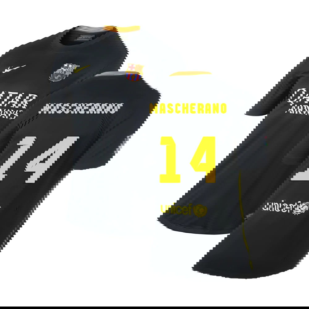 Barcelona 2013-14 Third Shirt (Very Good) (Mascherano 14)