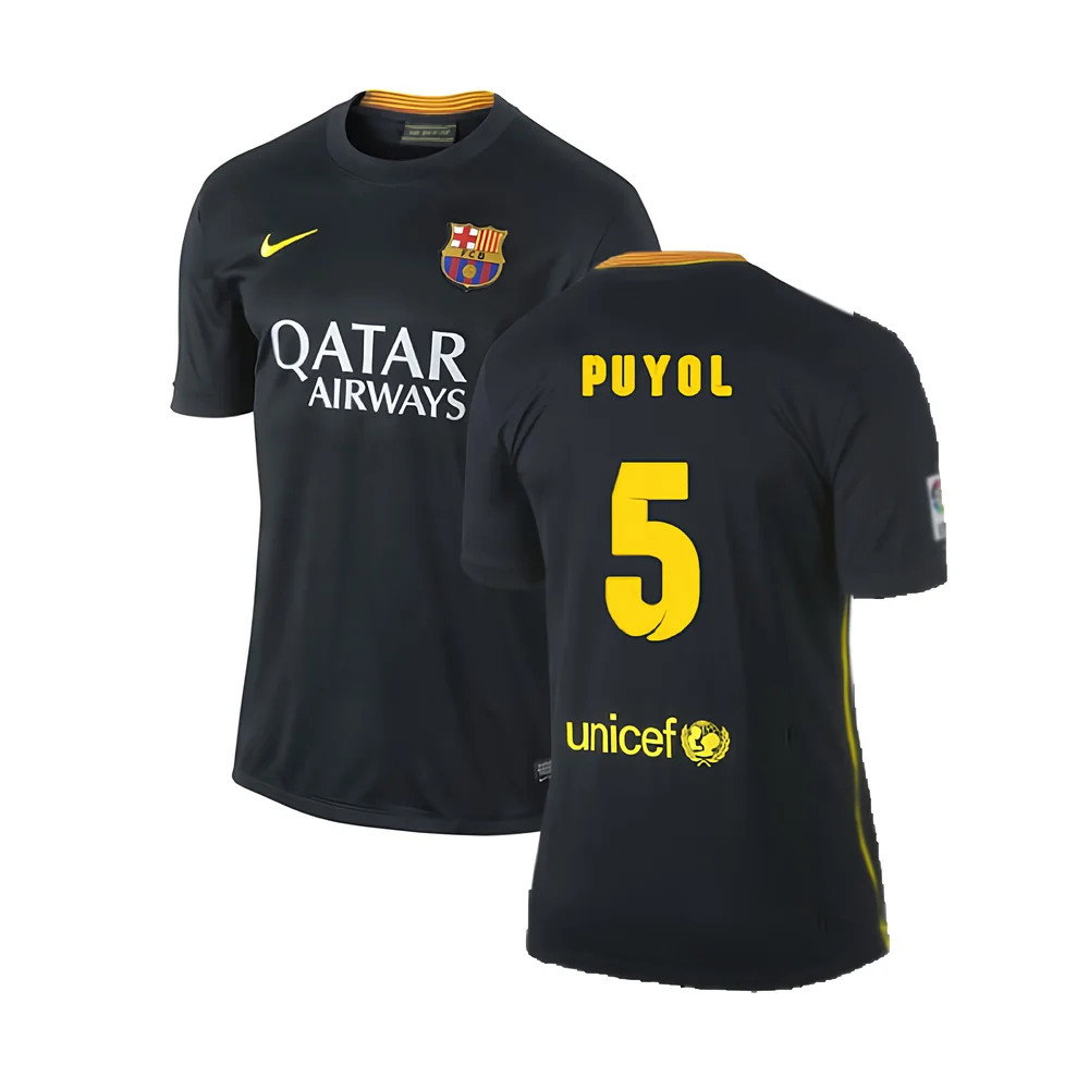 Barcelona 2013-14 Third Shirt (Very Good) (Puyol 5)