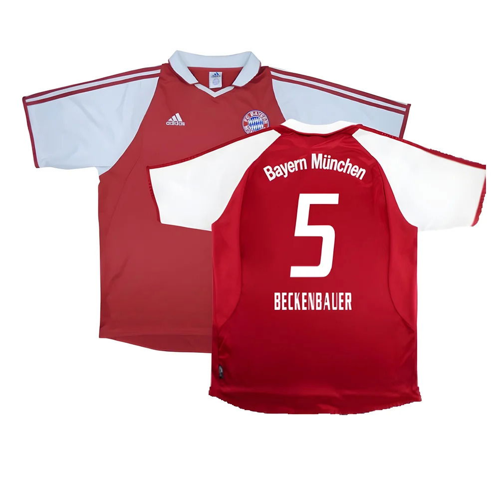 Bayern Munich 2003-04 Home Shirt ((Excellent) XL) (Beckenbauer 5)