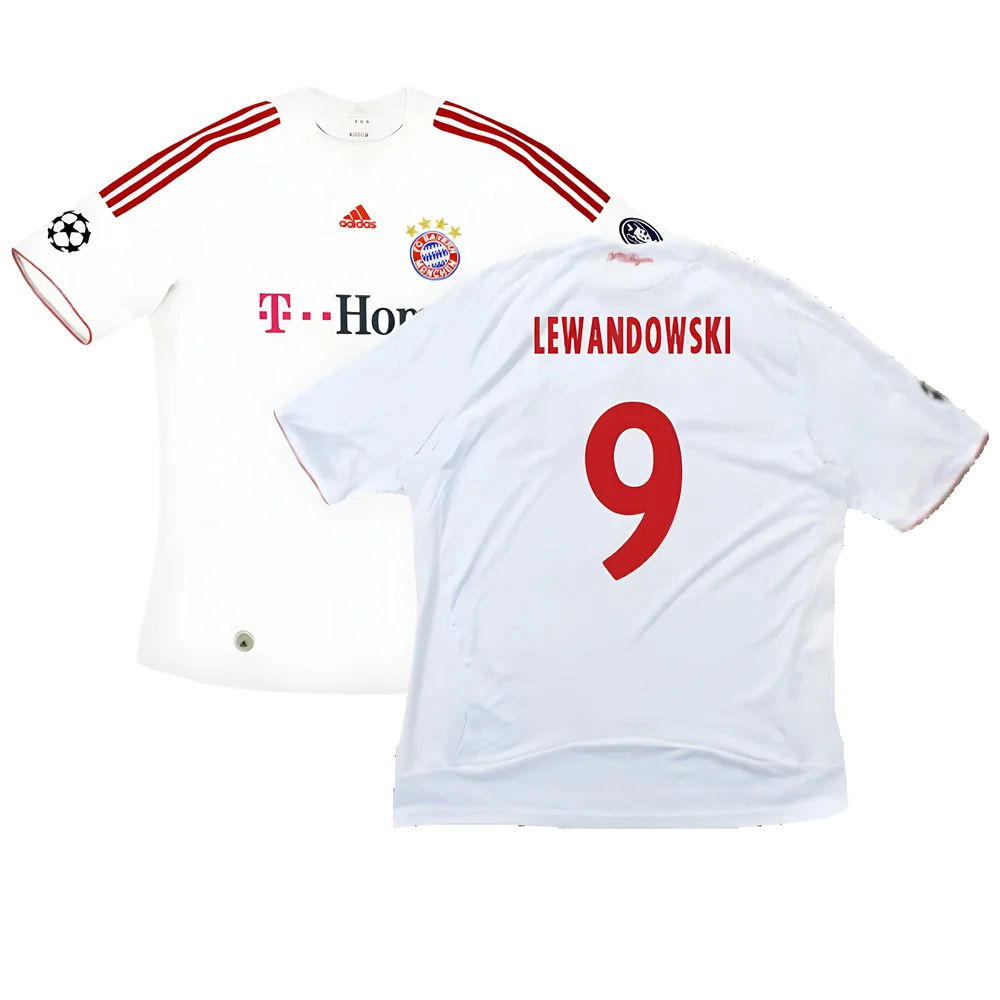 Bayern Munich 2008-09 Third Shirt ((Very Good) XXL) (Lewandowski 9)
