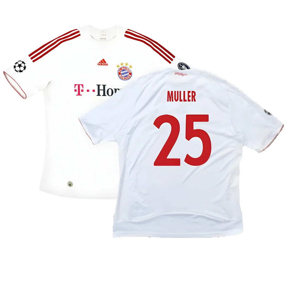 Bayern Munich 2008-09 Third Shirt ((Very Good) XXL) (Muller 25)