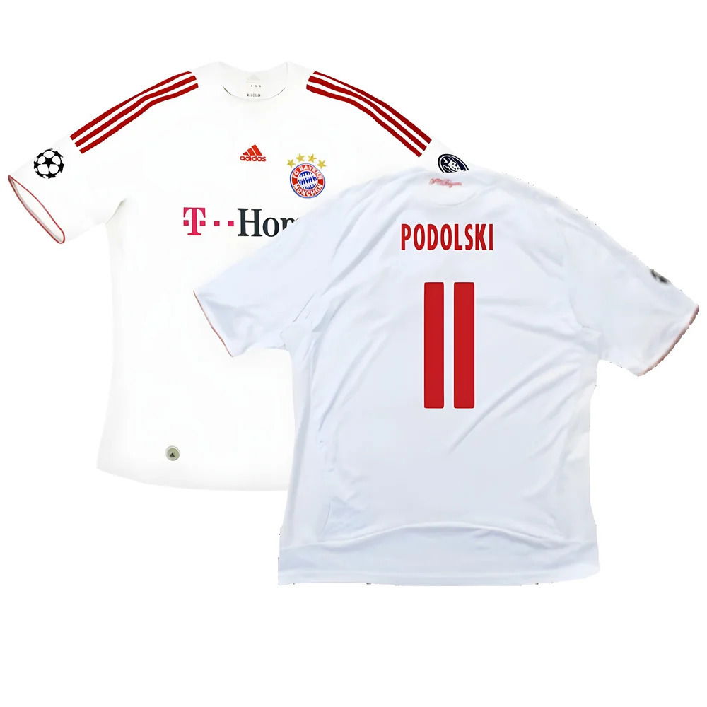 Bayern Munich 2008-09 Third Shirt ((Very Good) XXL) (Podolski 11)