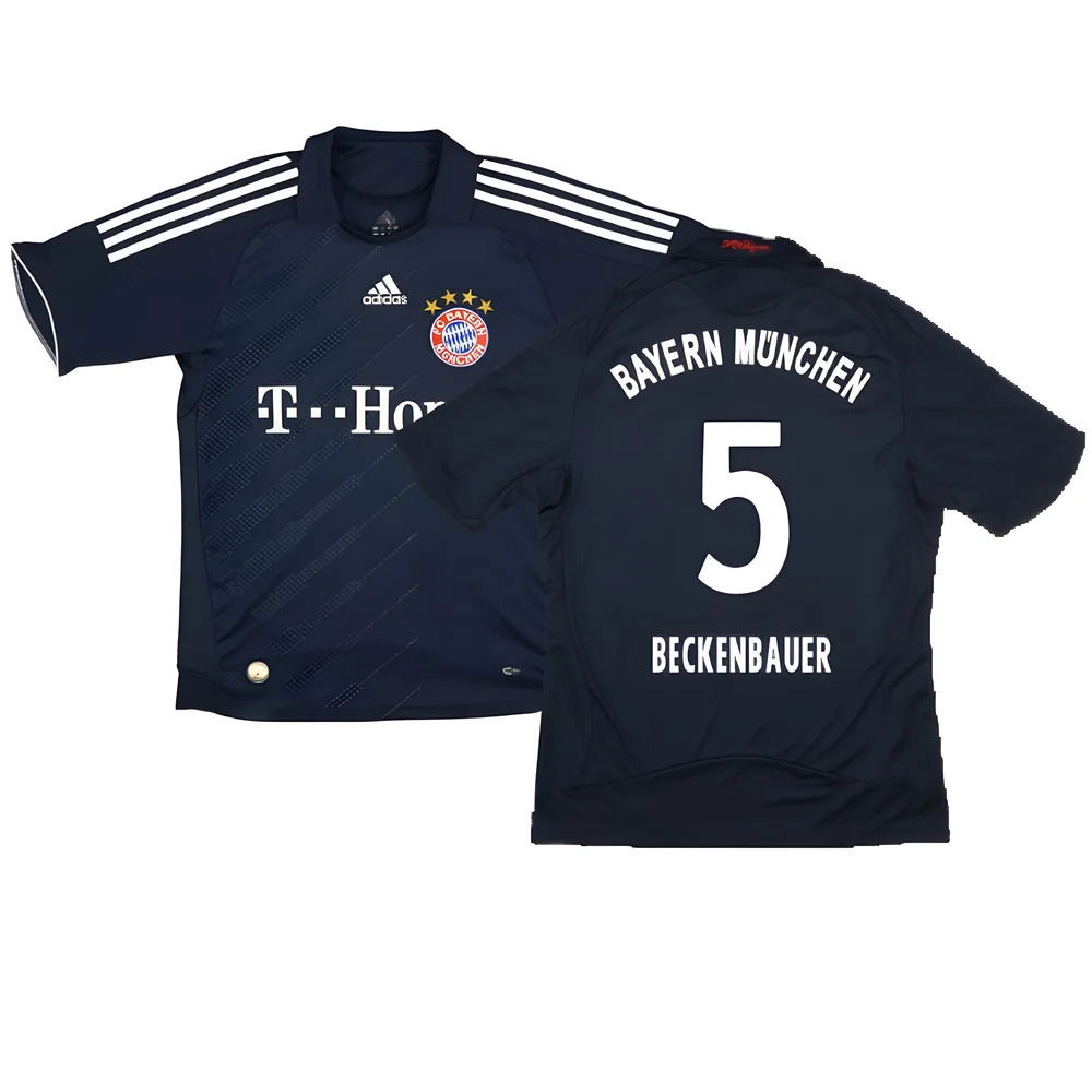 Bayern Munich 2008-10 Away Shirt ((Excellent) S) (Beckenbauer 5)