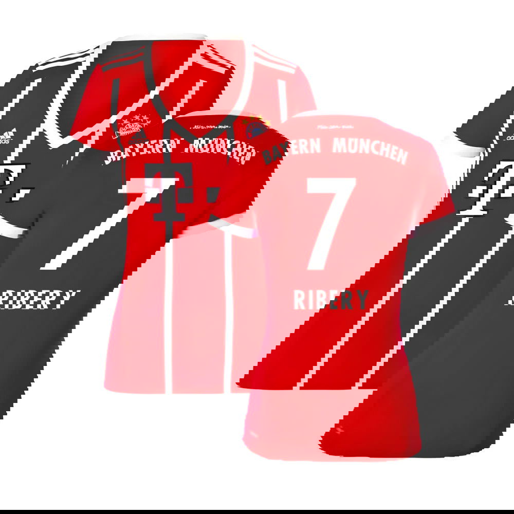 Bayern Munich 2017-18 Womens Home Shirt (XL) ((Excellent) XL) (Ribery 7)