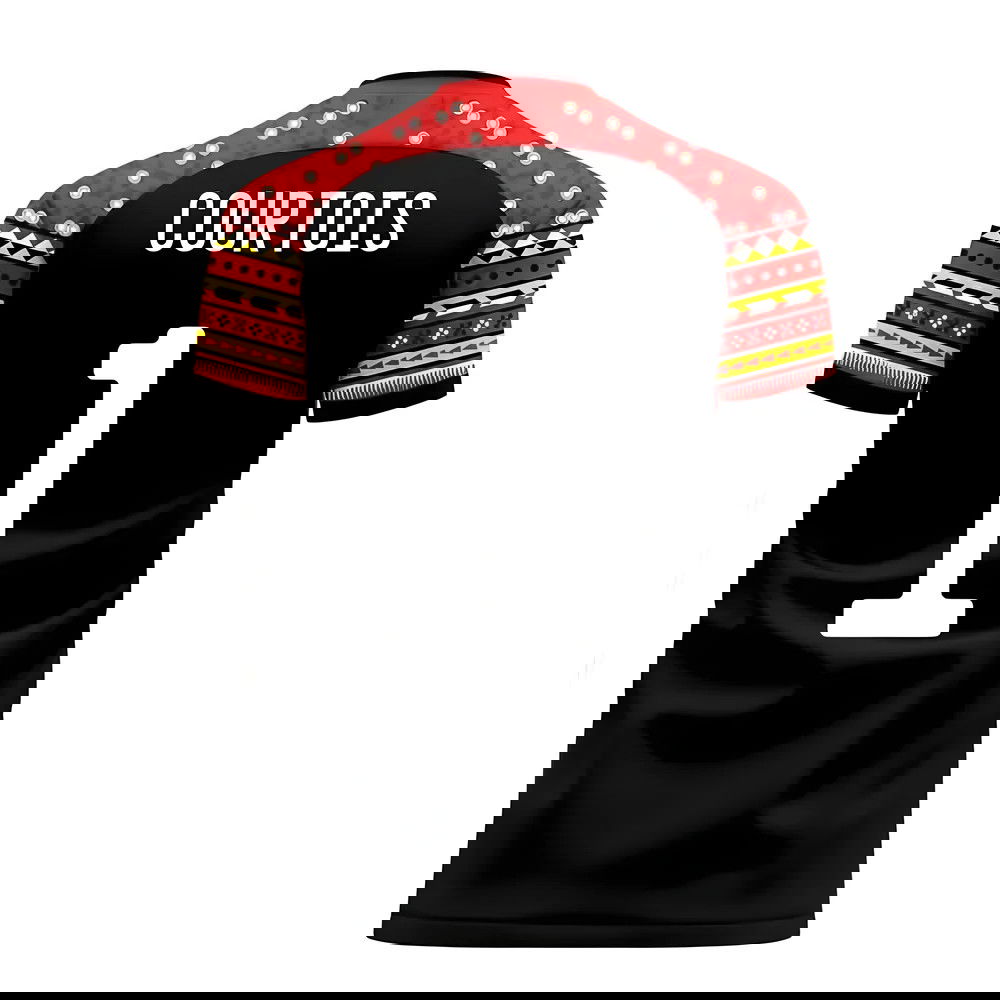 Belgium 2025-2026 Away Concept Football Kit (Libero) (COURTOIS 1)