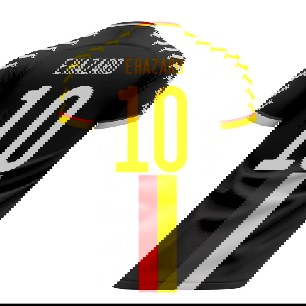 Belgium 2025-2026 Away Concept Football Kit (Viper) (E.HAZARD 10)