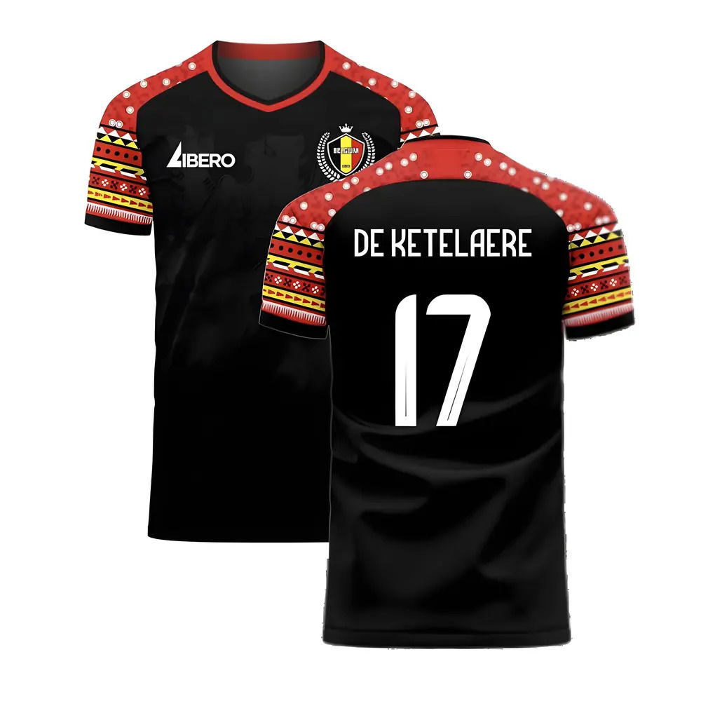 Belgium 2024-2025 Away Concept Football Kit (Libero) (7-8y) (BNWT) (De Ketelaere 17)