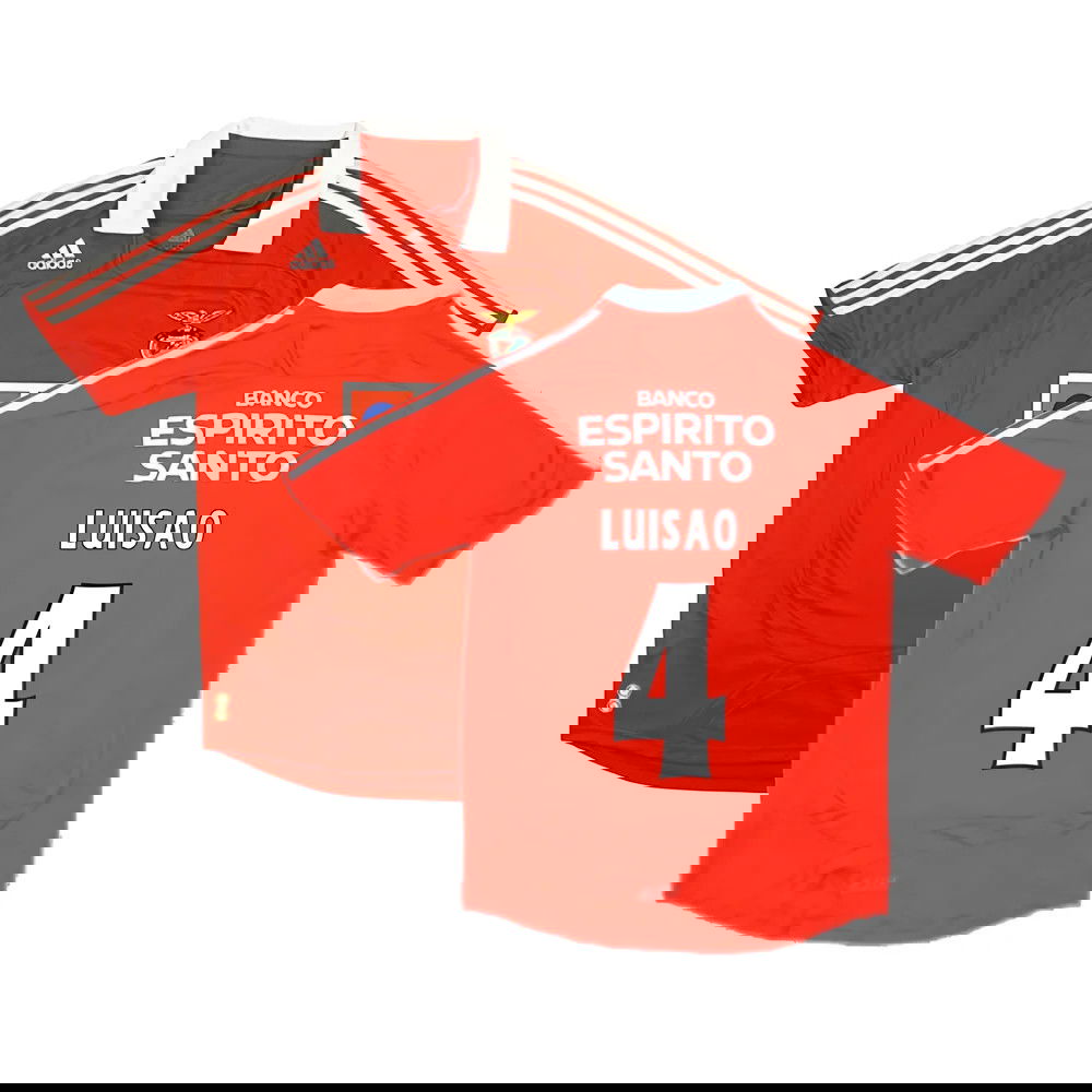 Benfica 2007-2008 Home Shirt ((Very Good) S) (Luisao 4)