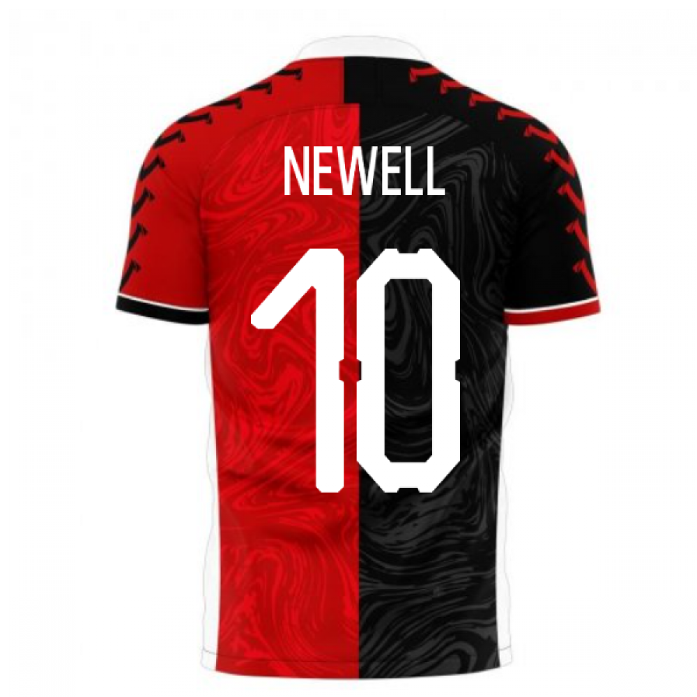  Blackburn 2024-2025 Away Concept Football Kit (Viper) (Newell 10) - Little Boys