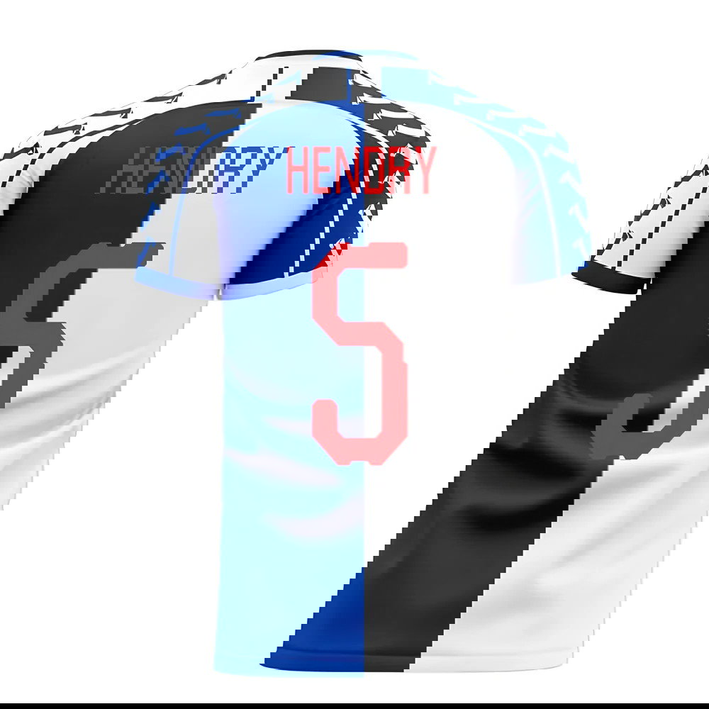 Blackburn 2025-2026 Home Concept Football Kit (Viper) (Hendry 5)