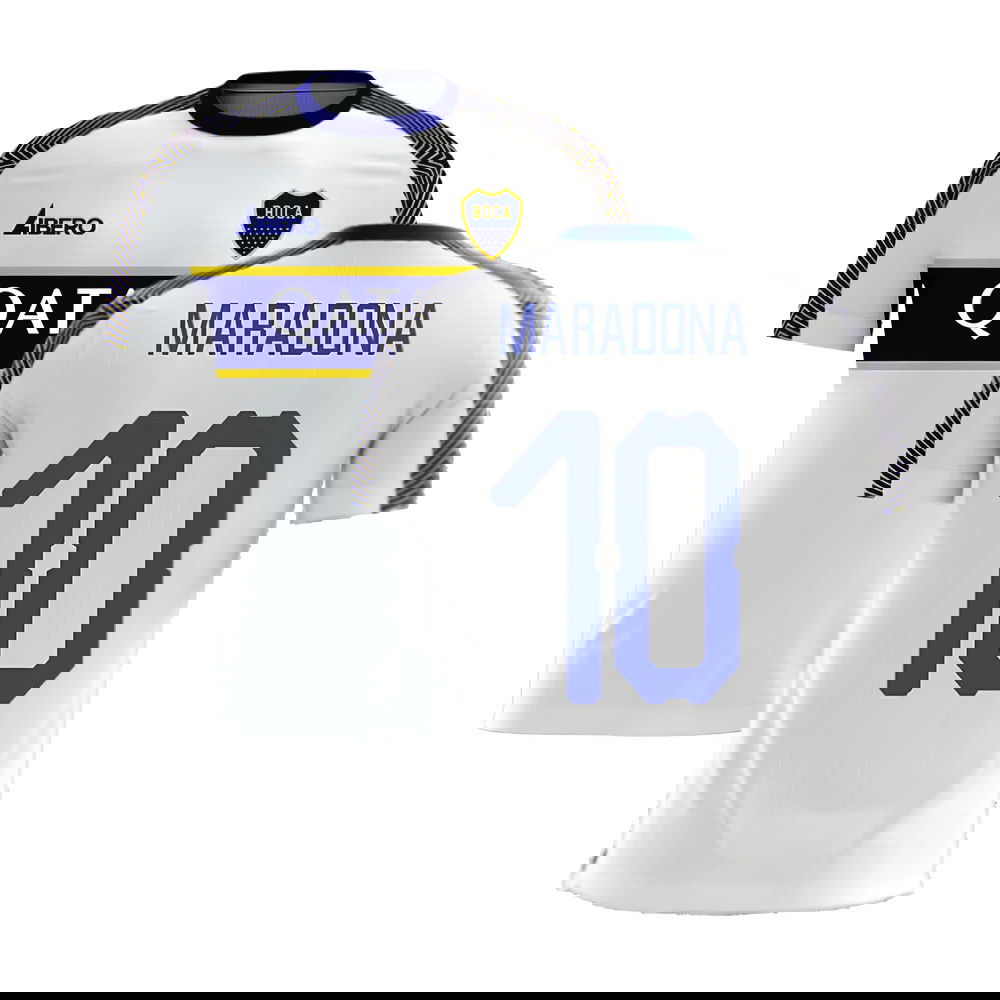 Boca Juniors 2025-2026 Away Concept Football Kit (Libero) (MARADONA 10)