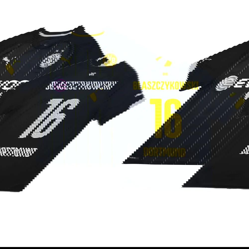 Borussia Dortmund 2014-16 Away Shirt ((Excellent) S) (Blaszczykowski 16)