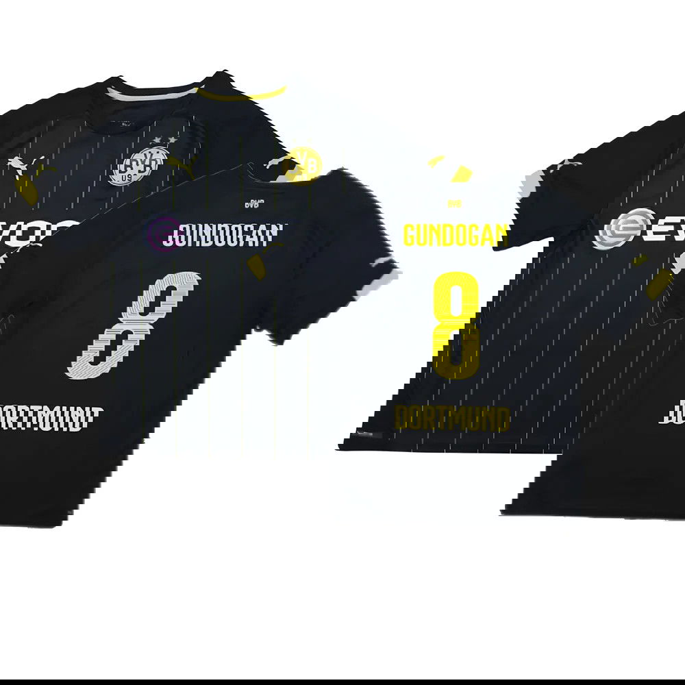 Borussia Dortmund 2014-16 Away Shirt ((Excellent) S) (Gundogan 8)