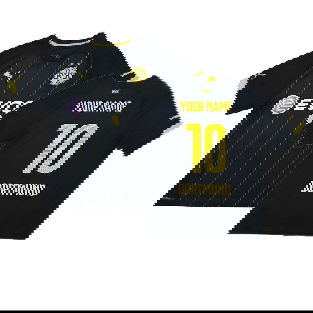Borussia Dortmund 2014-16 Away Shirt ((Very Good) S) (Your Name)
