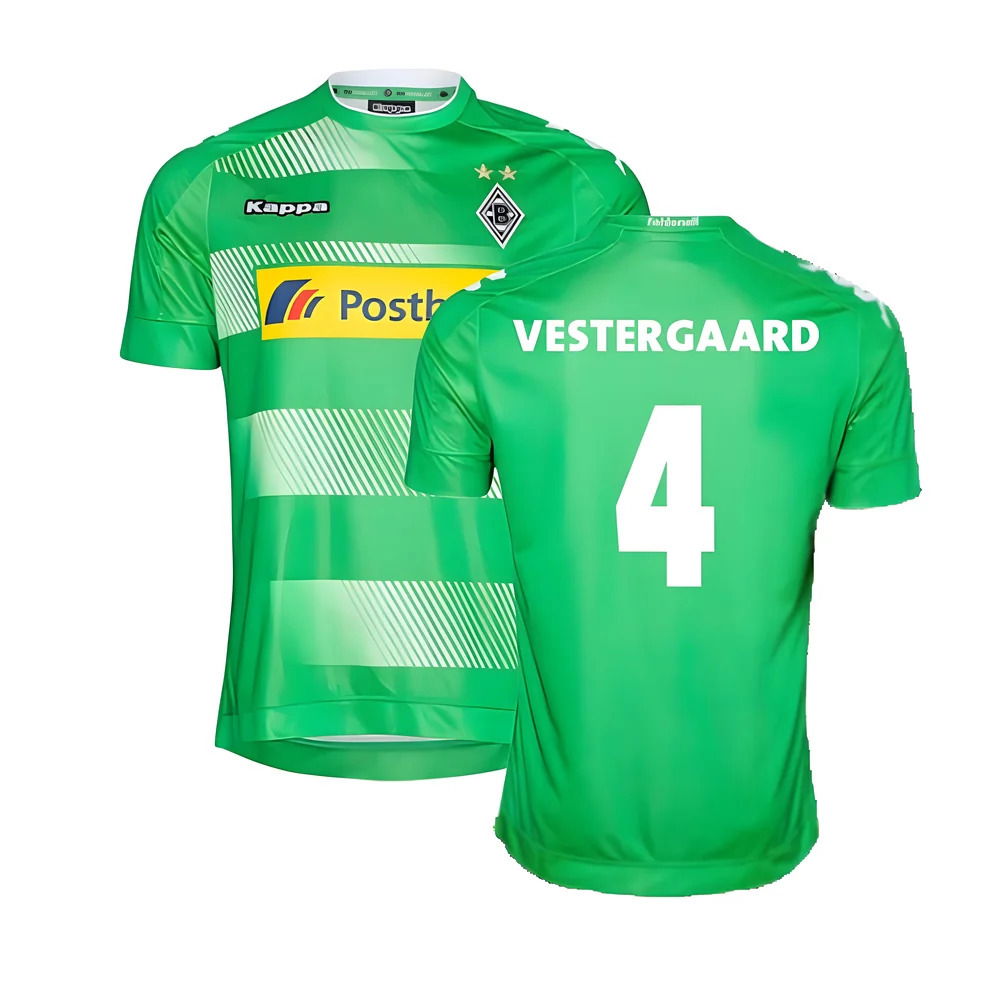 Borussia Monchengladbach 2016-18 Away Shirt ((Very Good) XL) (Vestergaard 4)