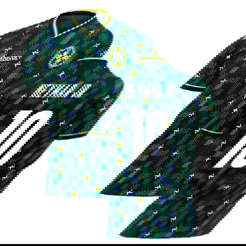  Brazil 2025-2026 Third Concept Football Kit (Libero) (NEYMAR JR 10)