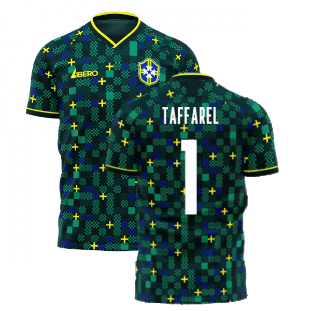  Brazil 2025-2026 Third Concept Football Kit (Libero) (TAFFAREL 1)