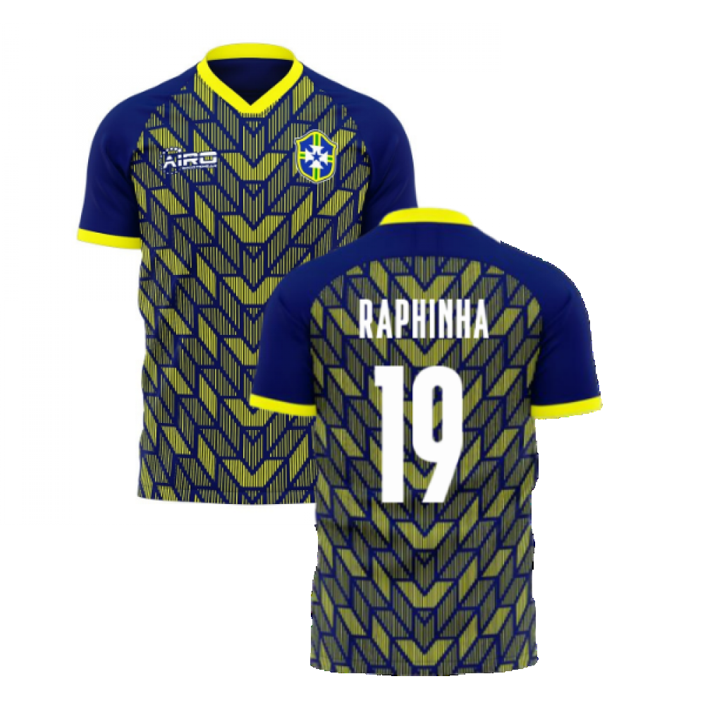  Brazil 2025-2026 Special Edition Concept Football Kit (Airo) (RAPHINHA 19)
