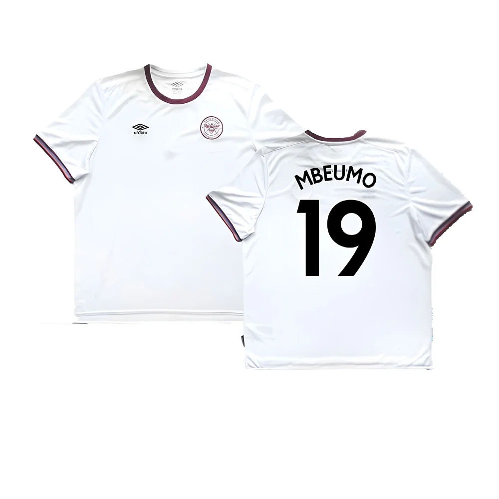 Brentford 2021-22 Third Shirt ((Excellent) 3XL) (MBEUMO 19)