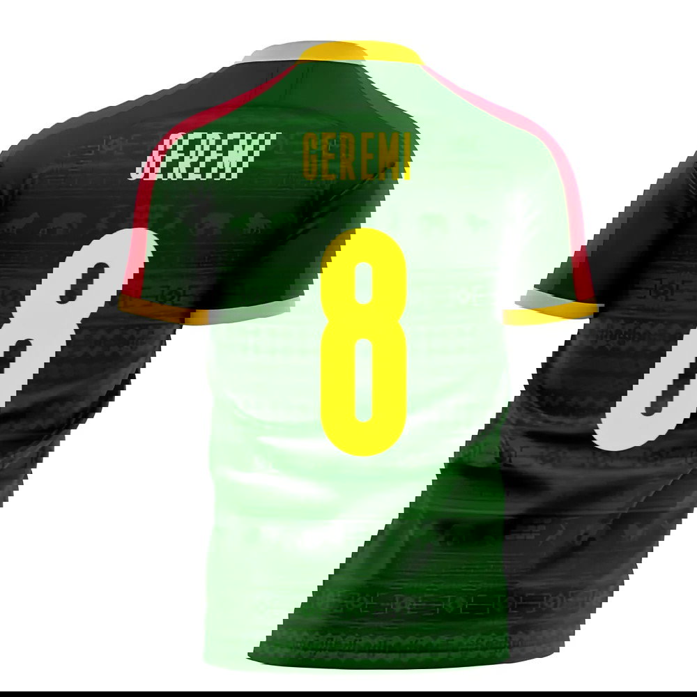 Cameroon 2025-2026 Home Concept Football Kit (Libero) (GEREMI 8)