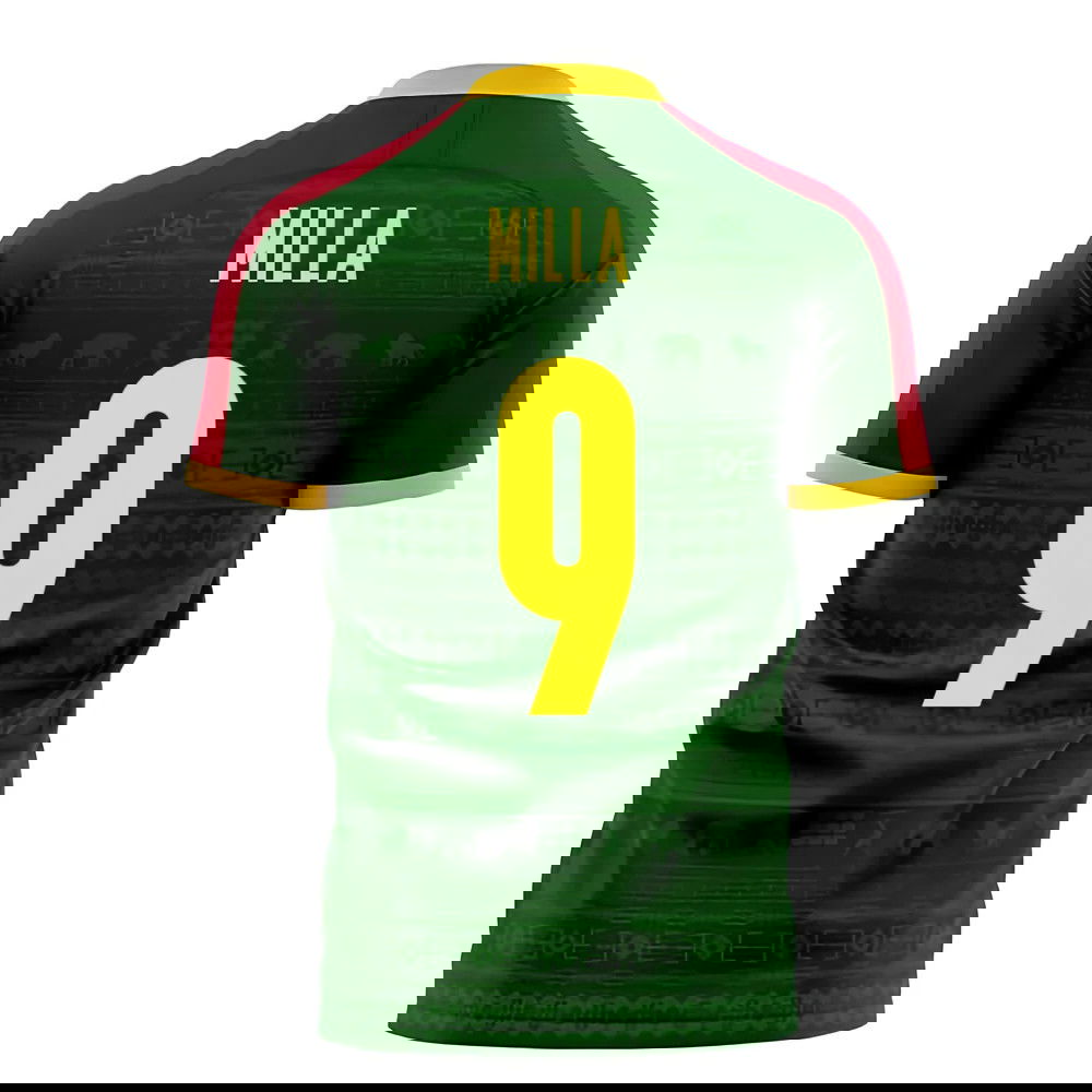 Cameroon 2025-2026 Home Concept Football Kit (Libero) (MILLA 9)
