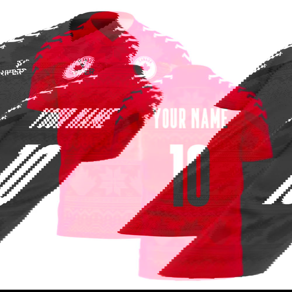  Canada 2025-2026 Home Concept Football Kit (Viper) (Your Name)