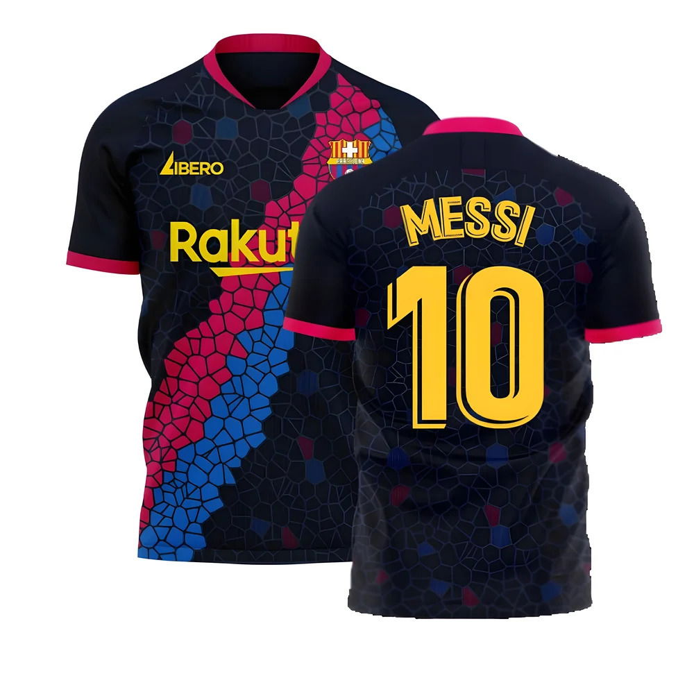  Catalonia 2025-2026 Away Concept Football Kit (Libero) (MESSI 10)