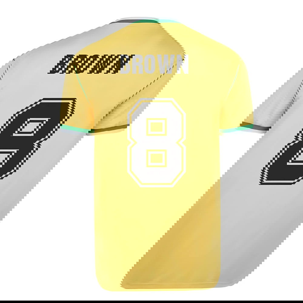 Celtic 1988 Centenary Away Retro Football Shirt (BROWN 8)