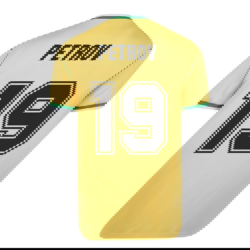 Celtic 1988 Centenary Away Retro Football Shirt (PETROV 19)