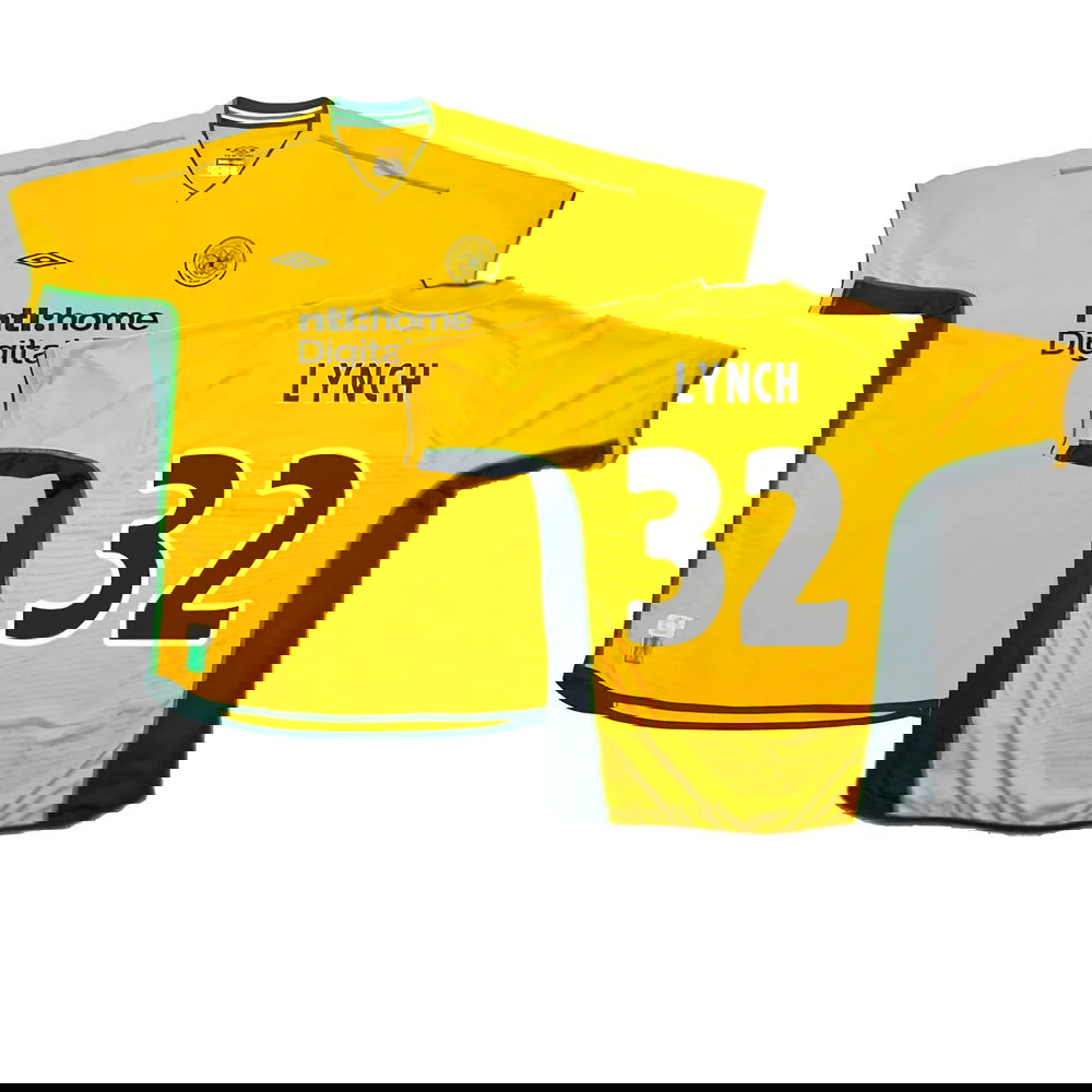 Celtic 2002-03 Away Shirt (Excellent) (Lynch 32)