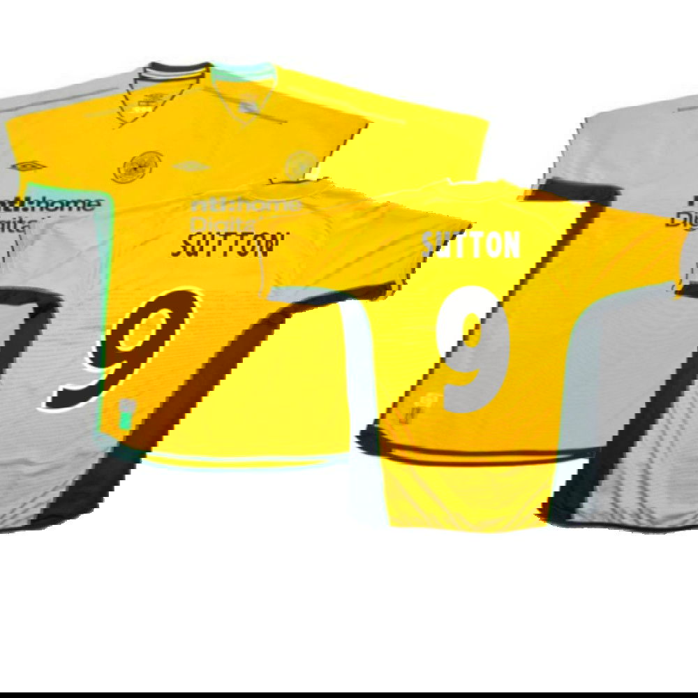 Celtic 2002-03 Away Shirt (Excellent) (Sutton 9)