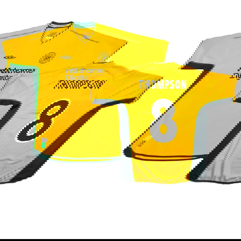 Celtic 2002-03 Away Shirt (Excellent) (Thompson 8)