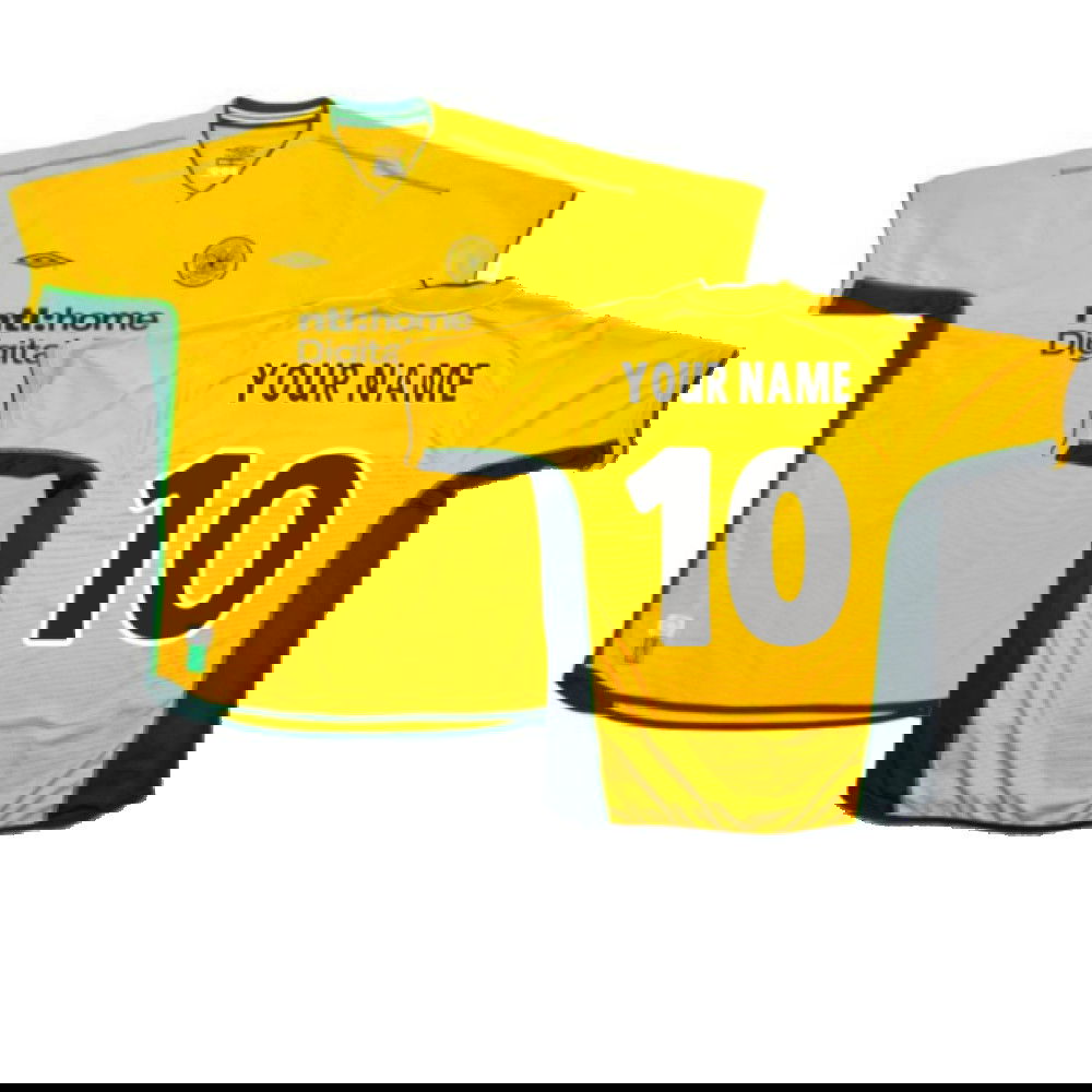 Celtic 2002-03 Away Shirt (Excellent) (Your Name)