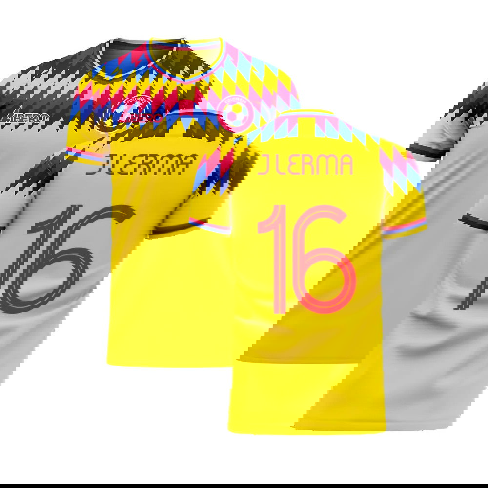 Colombia 2025-2026 Home Concept Football Kit (Libero) (J LERMA 16)