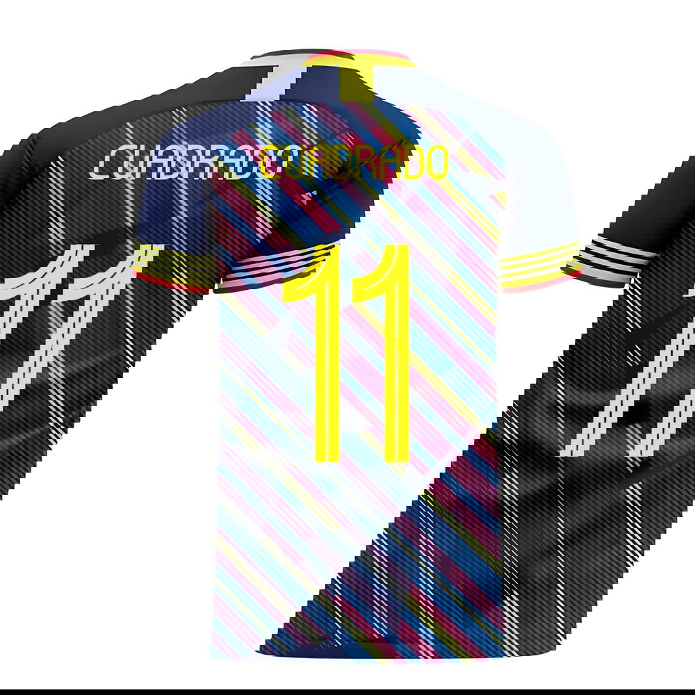 Colombia 2025-2026 Third Concept Football Kit (Libero) (CUADRADO 11)