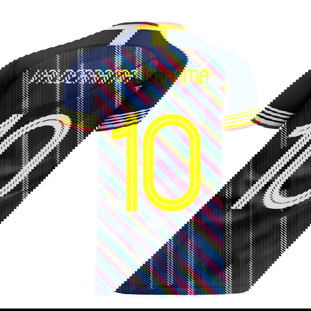 Colombia 2025-2026 Third Concept Football Kit (Libero) (VALDERRAMA 10)