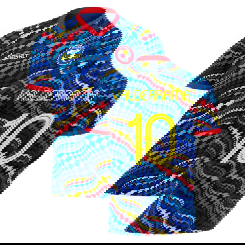  Colombia 2025-2026 Fourth Concept Football Kit (Libero) (VALDERRAMA 10)