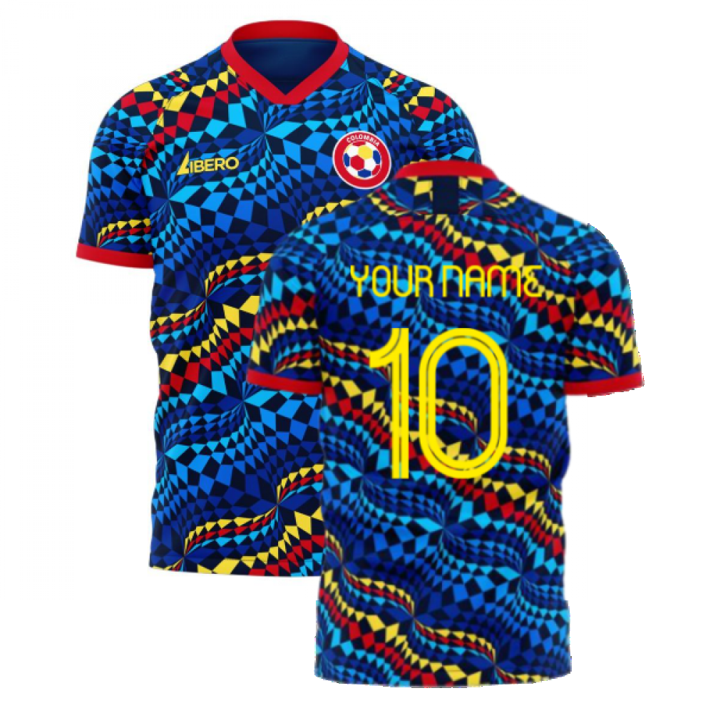  Colombia 2025-2026 Fourth Concept Football Kit (Libero) (Your Name)