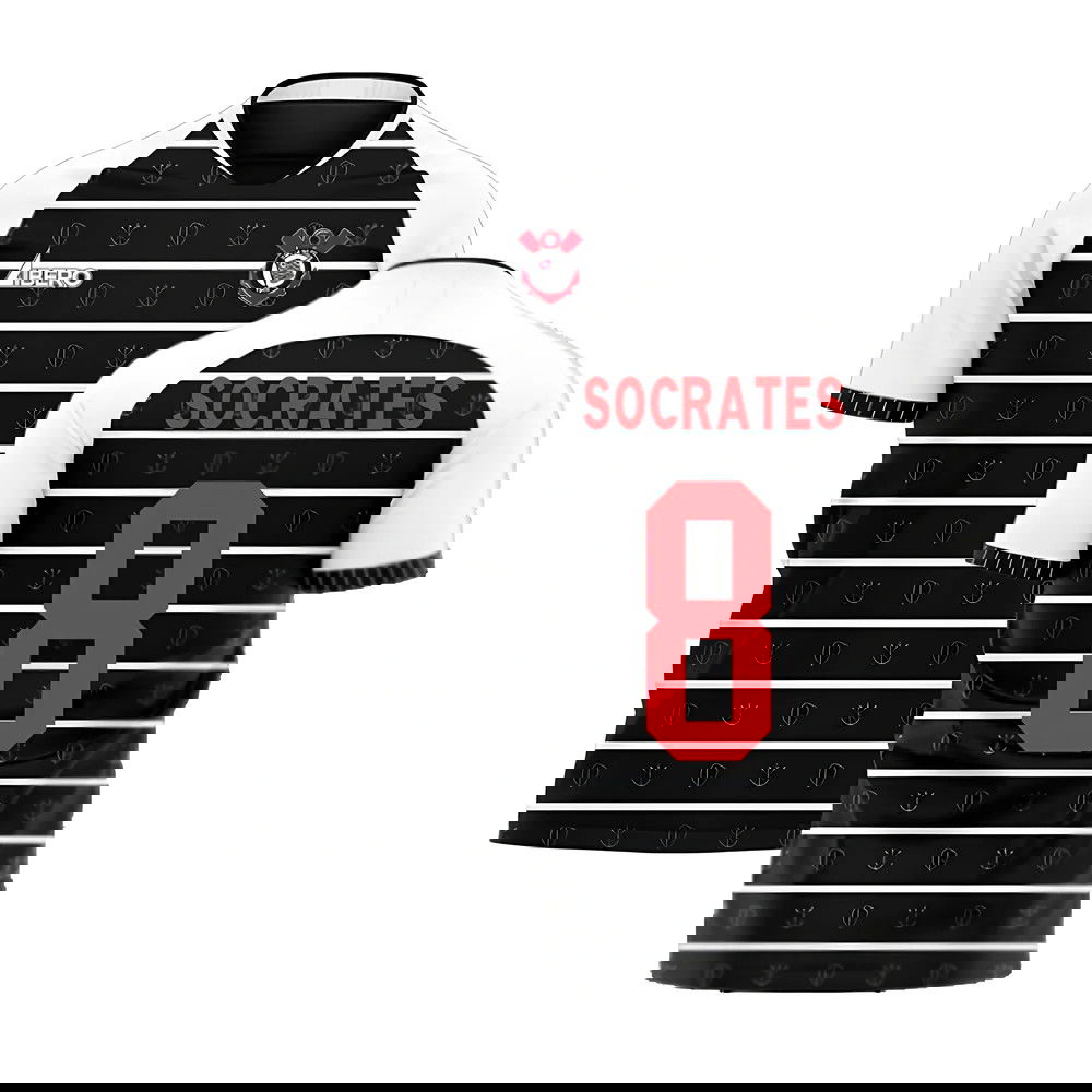 Corinthians 2025-2026 Away Concept Football Kit (Libero) (SOCRATES 8)